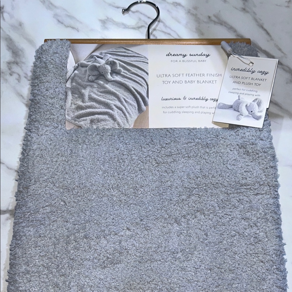 Ultra Soft Gray Baby Blanket